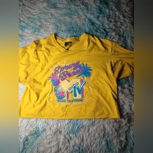 Mtv spring break belly shirt